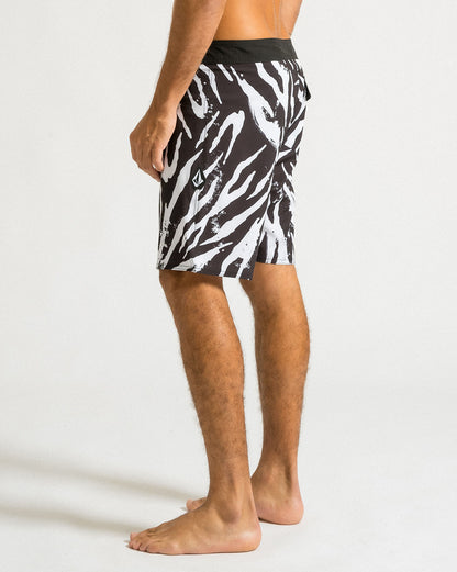 Boardshort Volcom Party Animals Preto