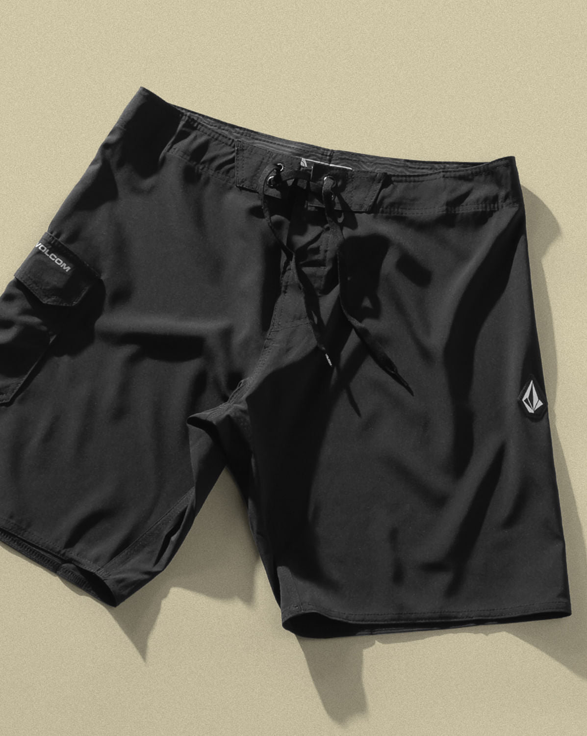 Boardshort Volcom Lido Solid Preto