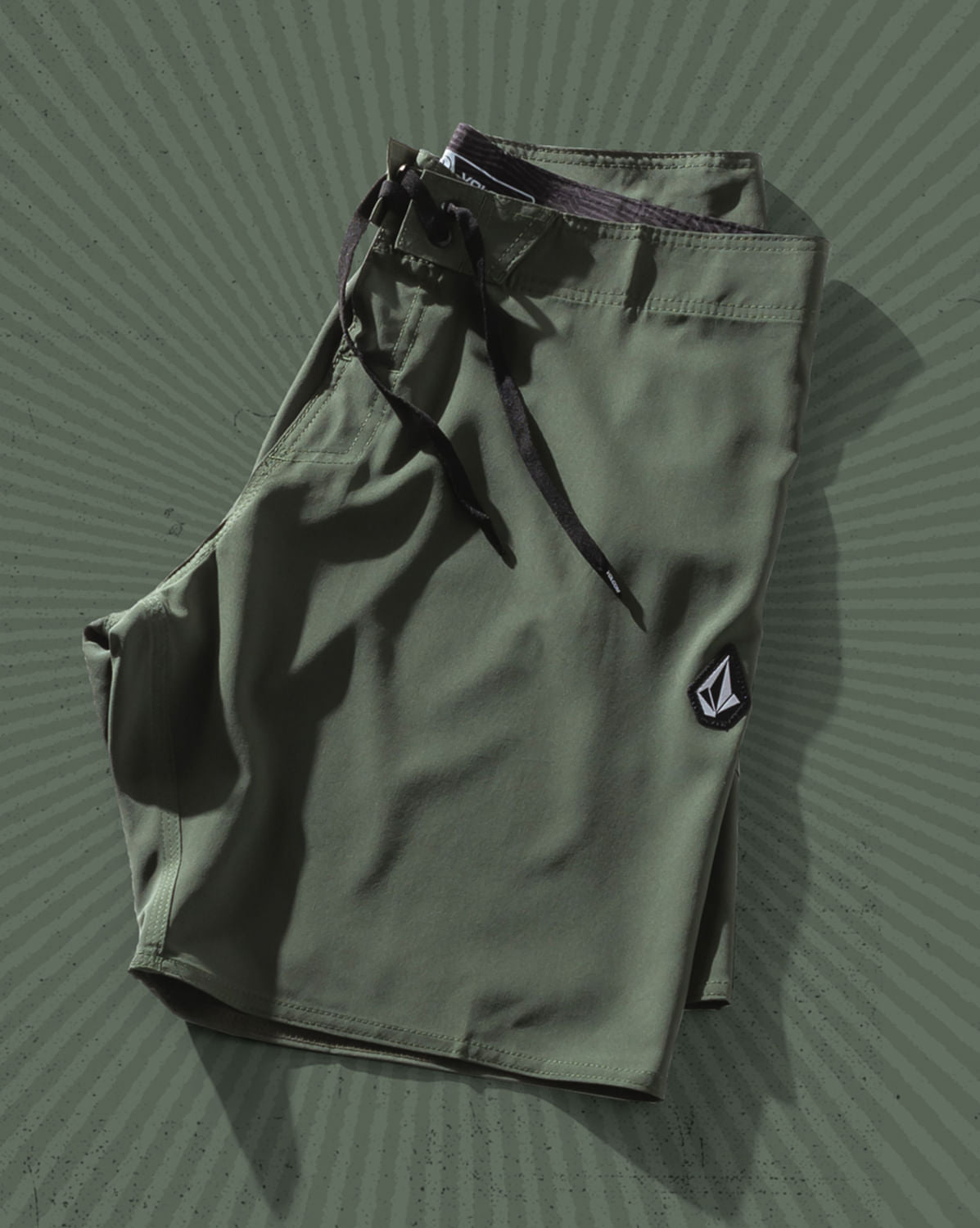 Boardshort Volcom Lido Solid Verde