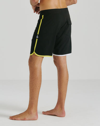 Boardshort Volcom Block Solid Preto