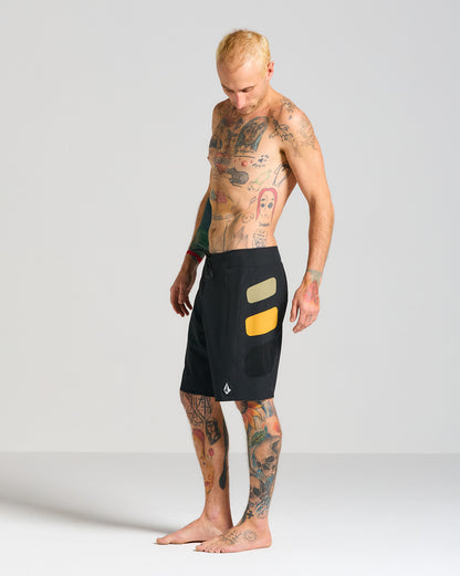 Boardshort Volcom Surf Vitals Yago Dora Black Combo