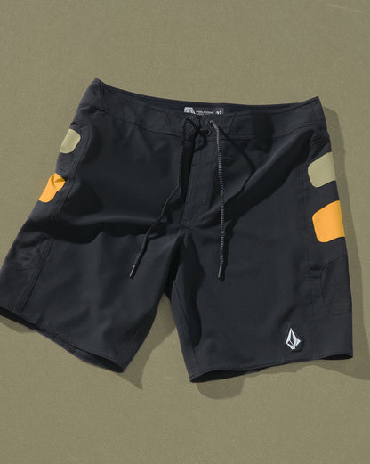 Boardshort Volcom Surf Vitals Yago Dora Black Combo