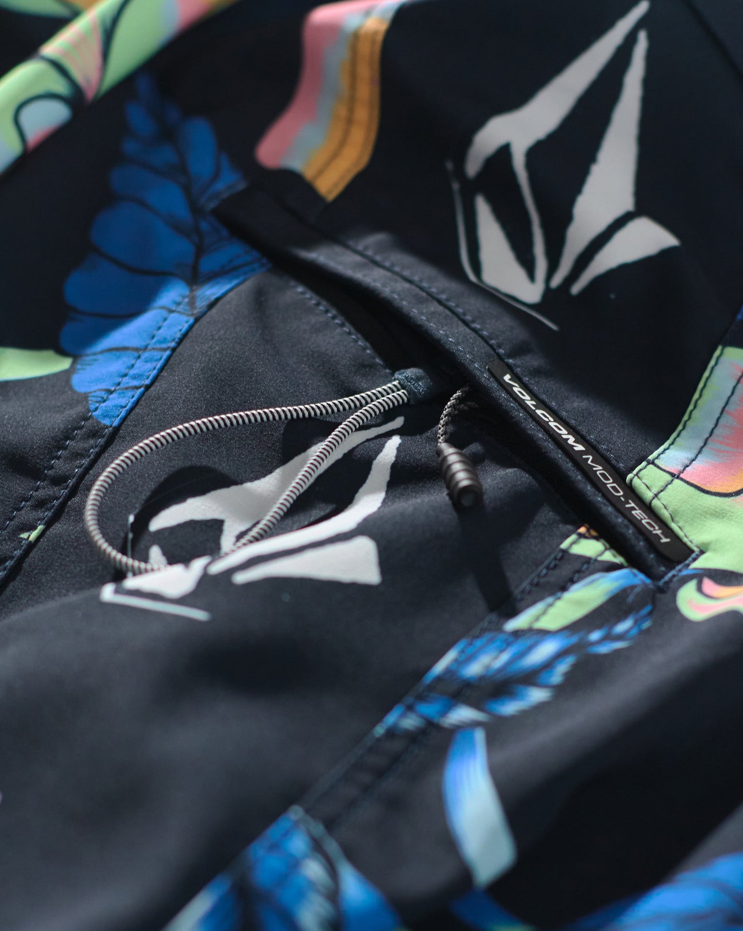 Boardshort Volcom Iconic Floral Navy