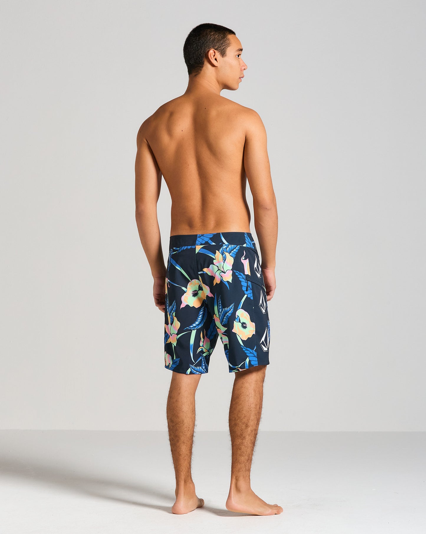 Boardshort Volcom Iconic Floral Navy