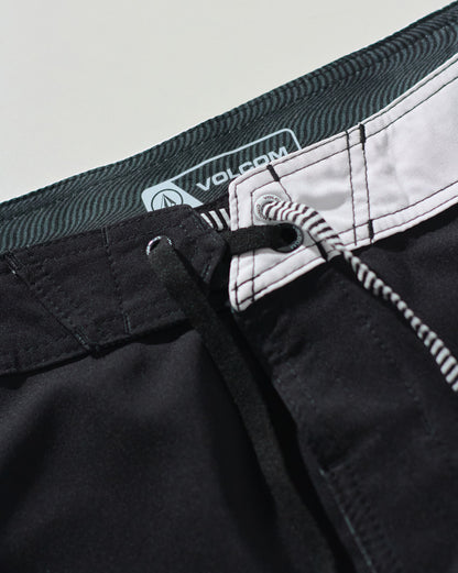 Boardshort Volcom Iconic Stone Preto