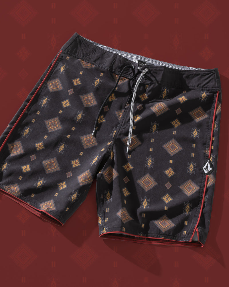 Boardshort Volcom Desert Dobby Black