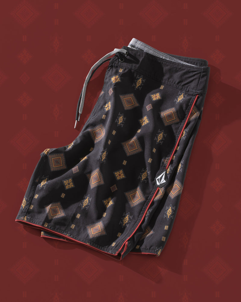 Boardshort Volcom Desert Dobby Black