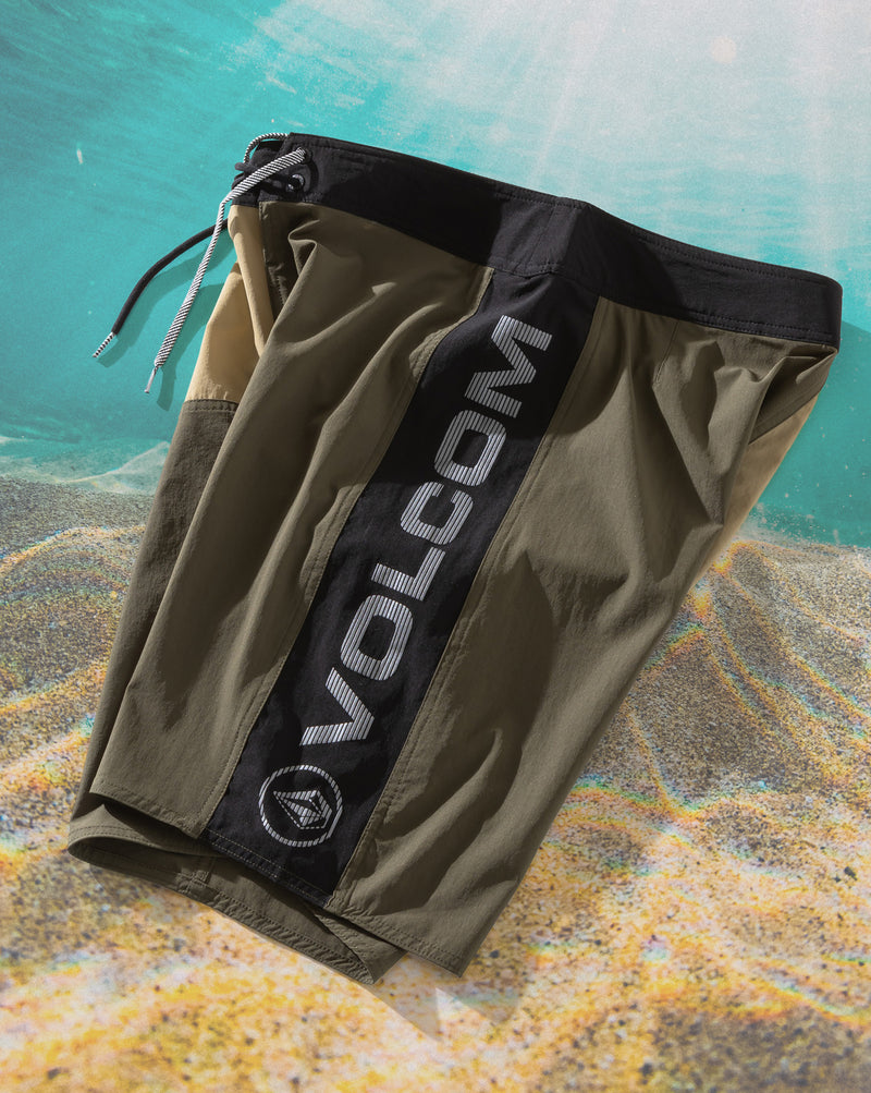 Boardshort Volcom Sabotage Army Green