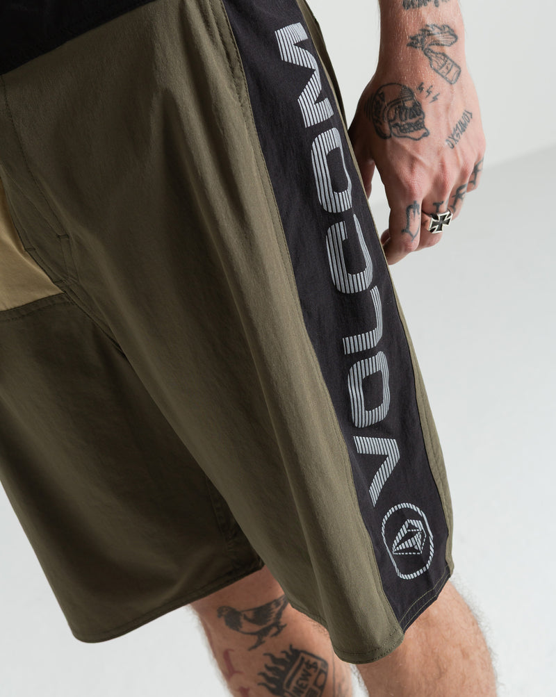 Boardshort Volcom Sabotage Army Green