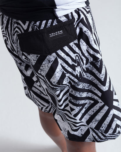 Boardshort Volcom Infusion Juvenil Preto