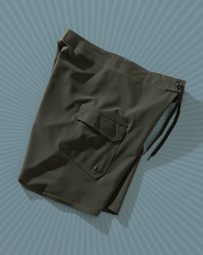 Boardshort Volcom Lido Solid Verde