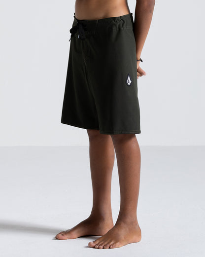 Boardshort Volcom Lido Solid Juvenil Verde