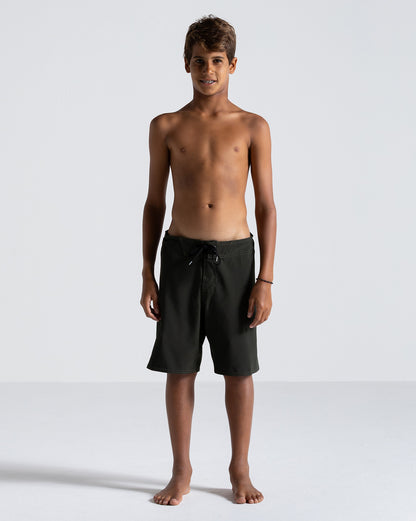 Boardshort Volcom Lido Solid Juvenil Verde