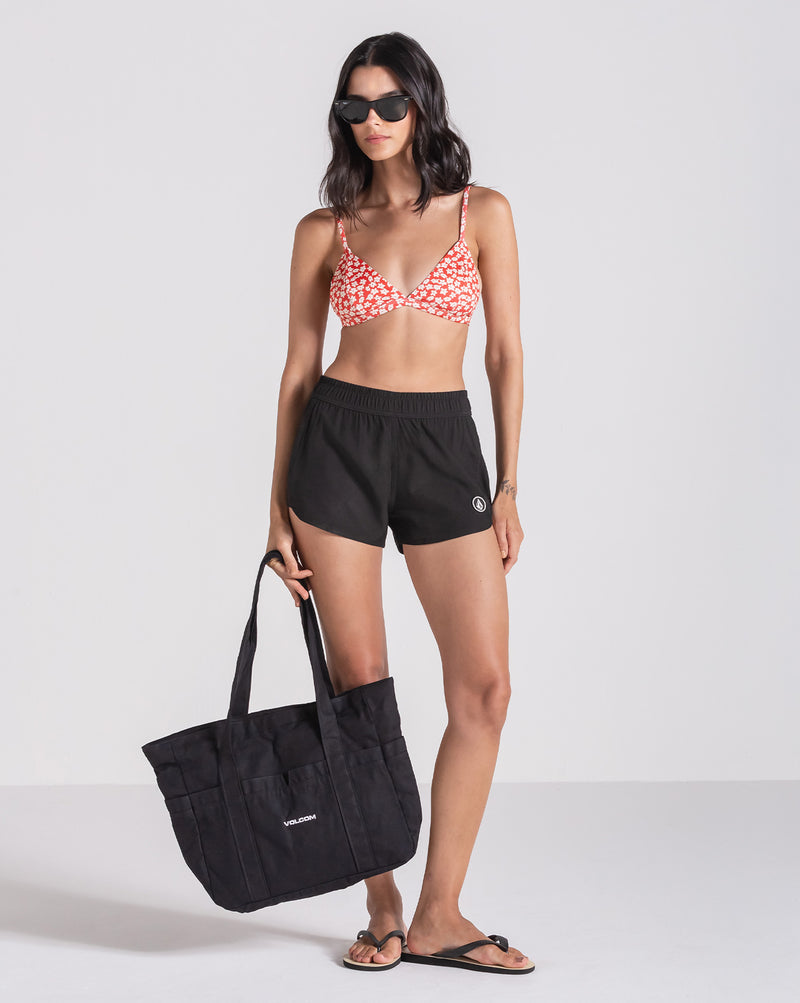 Boardshort Volcom Simply Solid Preto