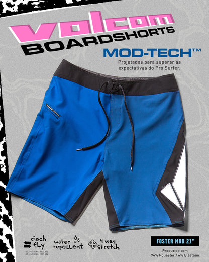 Boardshort Volcom Forster Mod 21 Light Navy