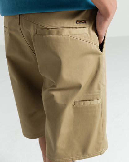 Walkshort Volcom Frickin Chino Dark Khaki