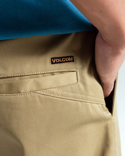 Walkshort Volcom Frickin Chino Dark Khaki