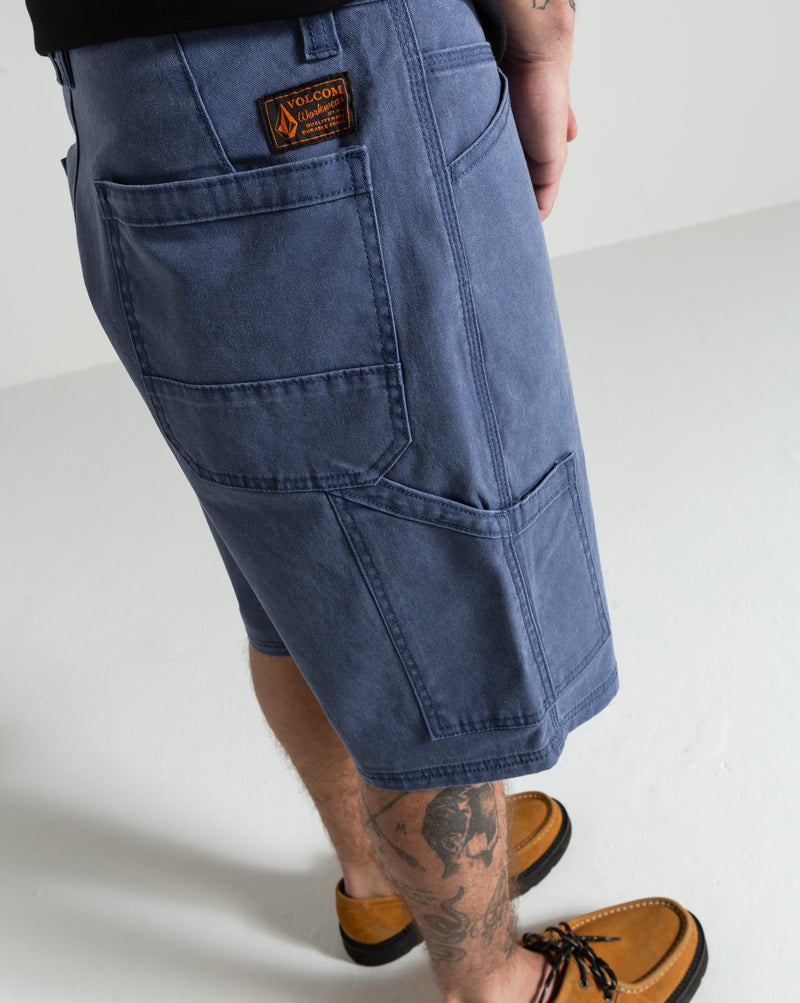 Walkshort Volcom Gage Work Blue Wash