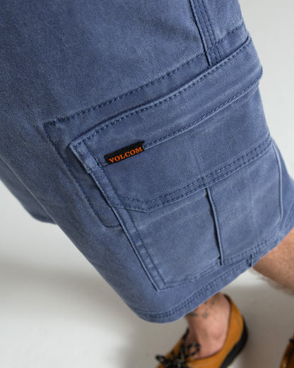 Walkshort Volcom Gage Work Blue Wash