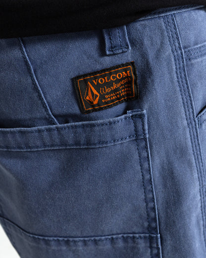Walkshort Volcom Gage Work Blue Wash