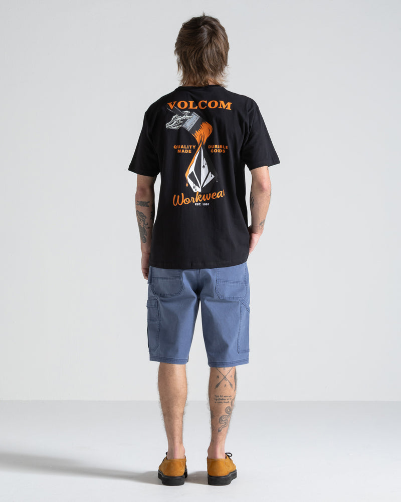 Walkshort Volcom Gage Work Blue Wash