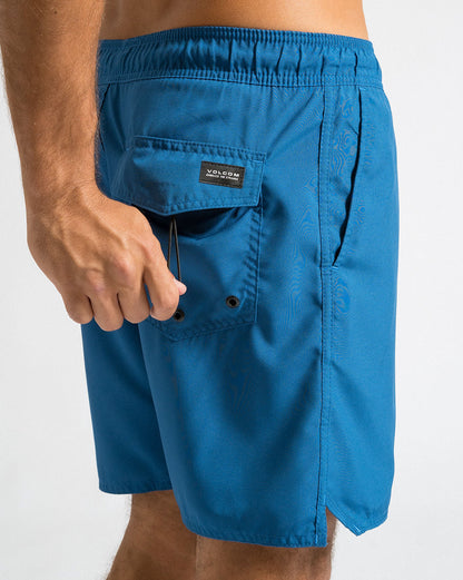 Shorts Volcom Solid Stone Azul