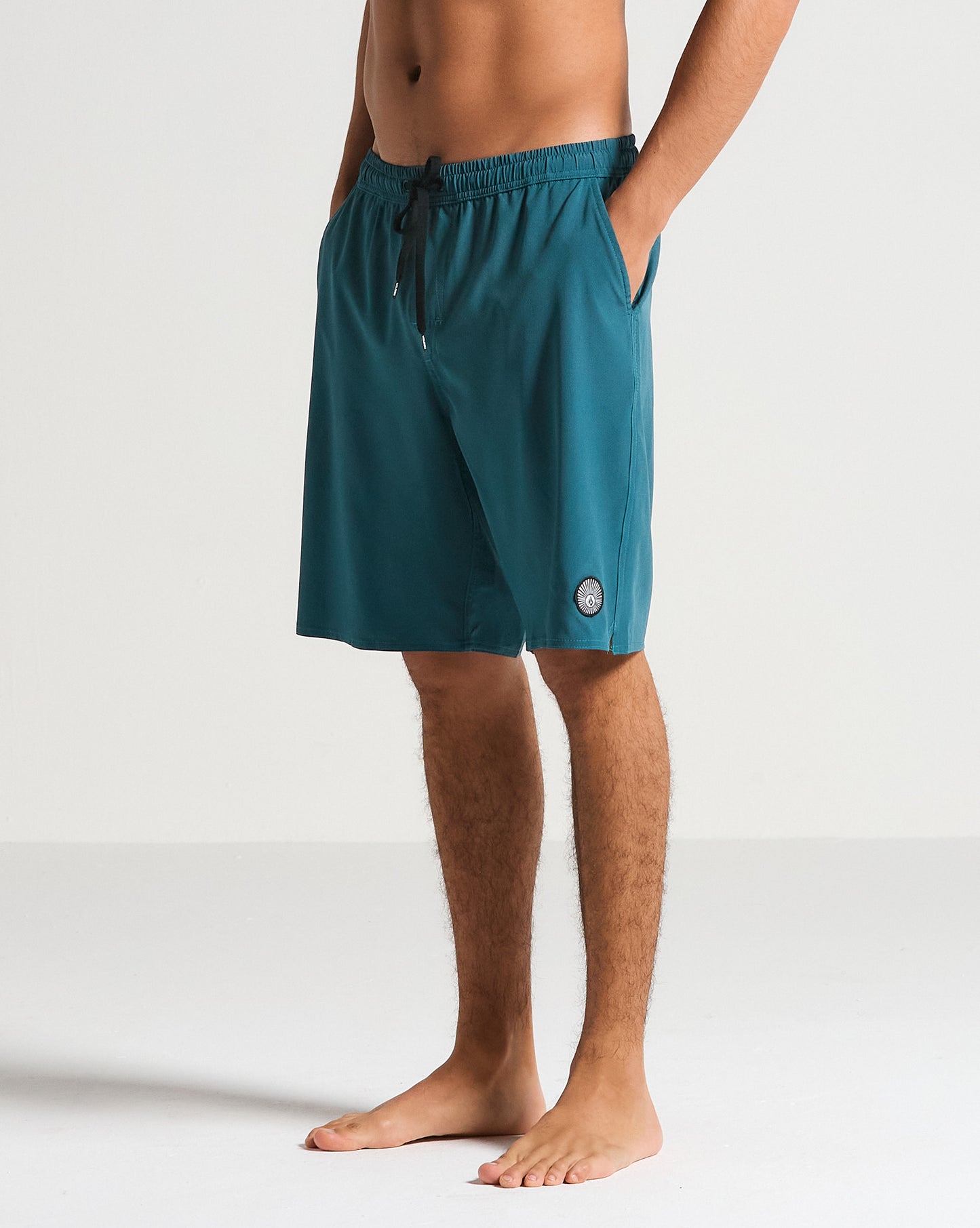 Shorts Volcom Comf Stone Azul Escuro