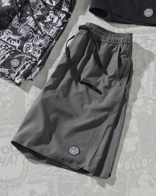 Shorts Volcom Comf Stone Cinza