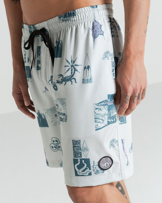 Shorts Volcom Gratification Off White