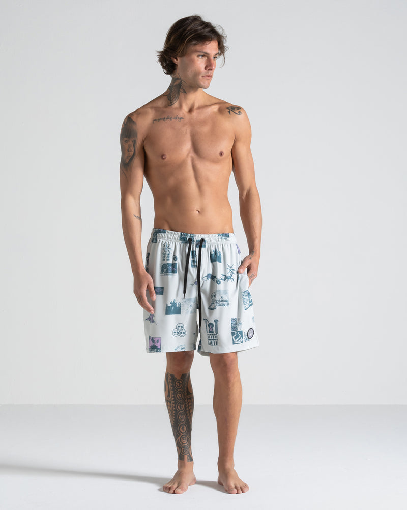 Shorts Volcom Gratification Off White
