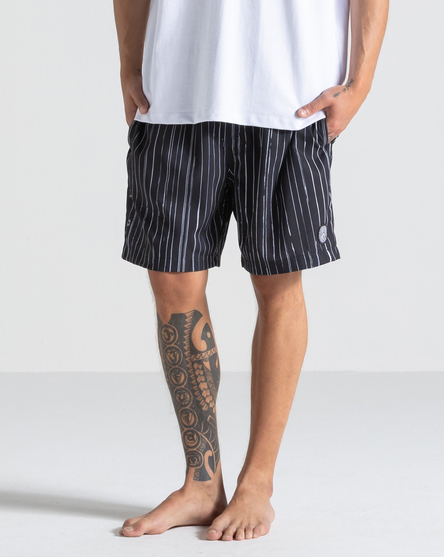 Shorts Volcom Psych Preto - Volcom Brasil - Loja Oficial