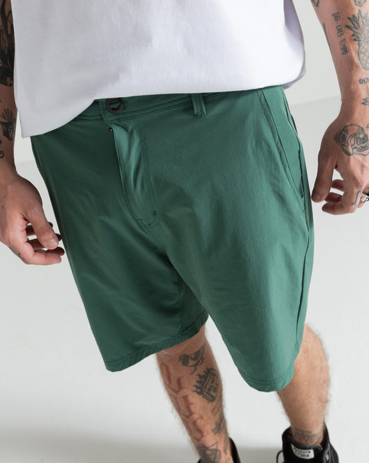 Walkshort Híbrido Volcom Joy Thriller Hybrid Alpine Green
