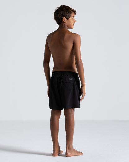 Shorts Volcom Solid Stone Juvenil Preto