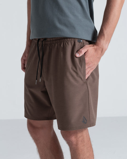 Shorts Volcom Nomoly Ew 18 Brown Stone