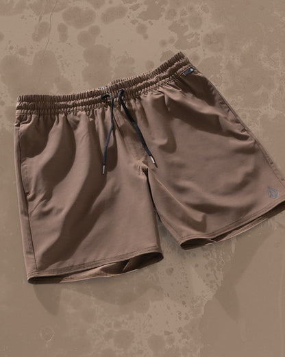 Shorts Volcom Nomoly Ew 18 Brown Stone