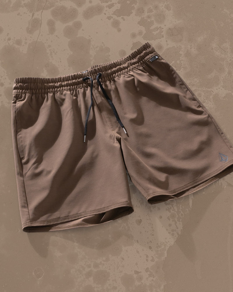 Shorts Volcom Nomoly Ew 18 Brown Stone