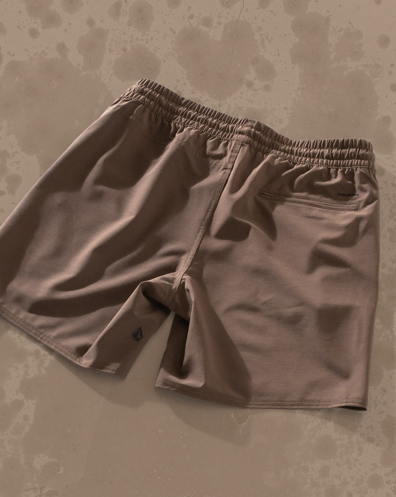 Shorts Volcom Nomoly Ew 18 Brown Stone