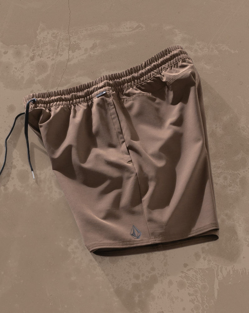 Shorts Volcom Nomoly Ew 18 Brown Stone