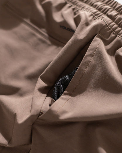 Shorts Volcom Nomoly Ew 18 Brown Stone