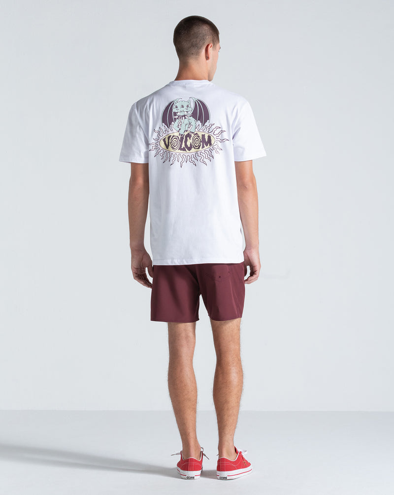 Shorts Volcom Lido Solid Merlot