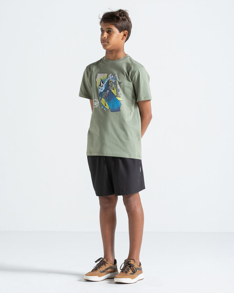 Shorts Volcom Solid Stone Preto
