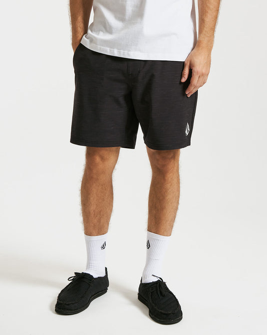 Shorts Híbrido Volcom Understoned Black