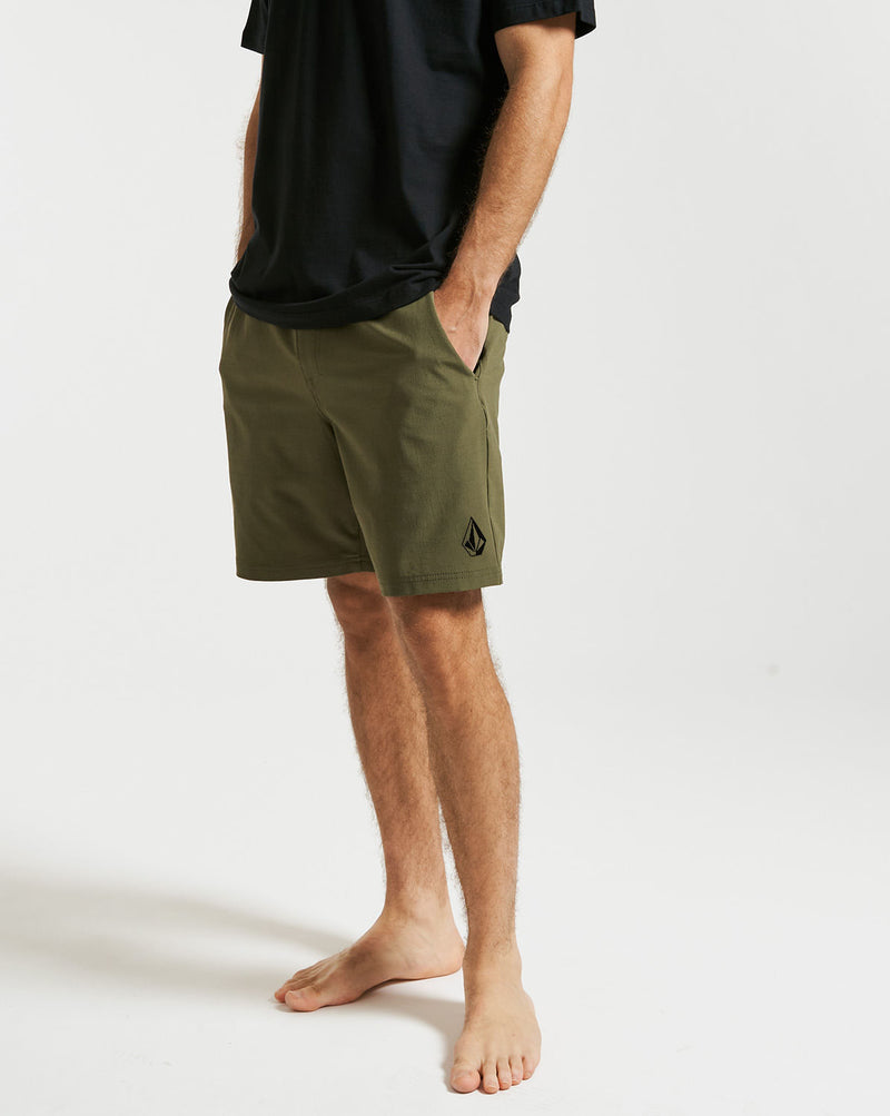 Shorts Híbrido Volcom Understoned Wintermoss