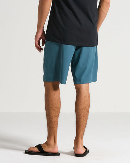 Bermuda Híbrida Volcom Cross Shred Cruzer Blue