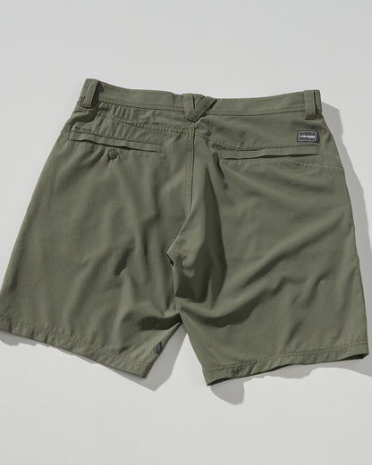 Bermuda Híbrida Volcom Cross Shred Squadron Green