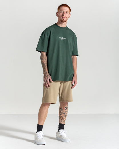 Bermuda Híbrida Volcom Cross Shred Dark Khaki