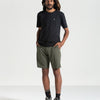 Bermuda Híbrida Volcom Cross Shred Squadron Green