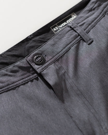 Walkshort Híbrido Volcom Thriller Hybrid Black Heather