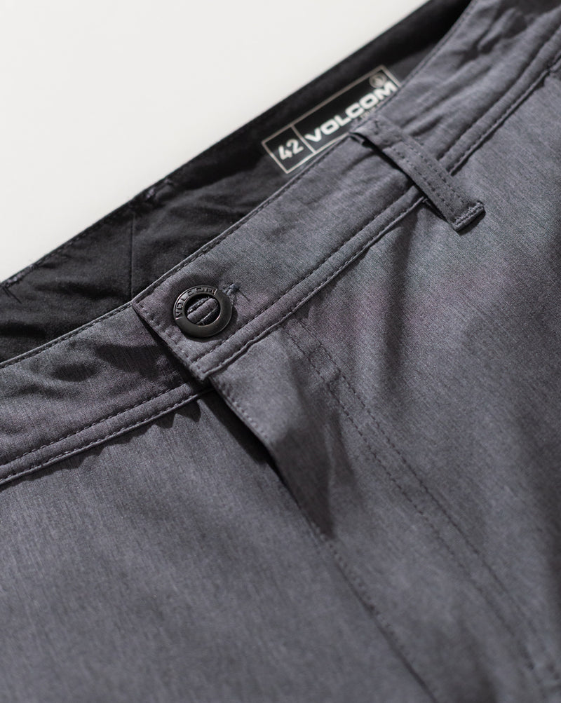Walkshort Híbrido Volcom Thriller Hybrid Black Heather