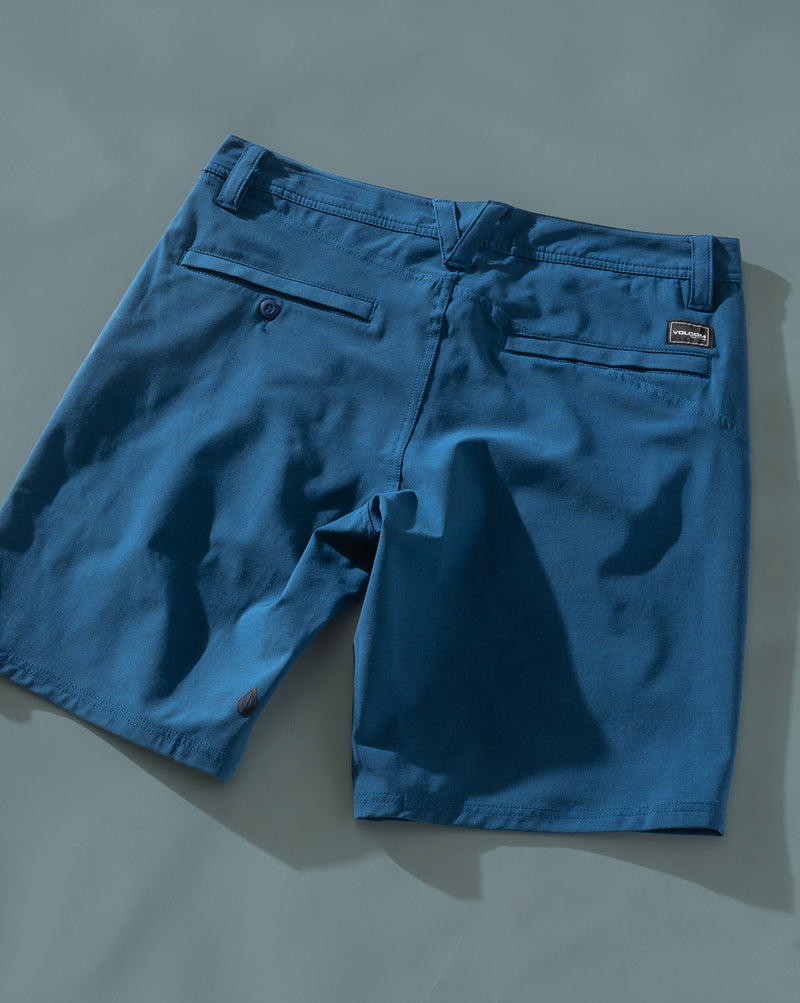 Walkshort Híbrido Volcom Frickin Cross Shred Cosmic Blue